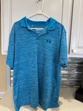 Under Armour Men’s Azure Heather Polo